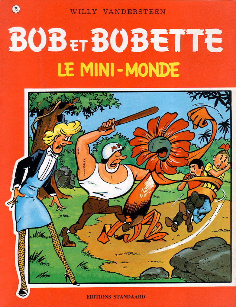 Couverture de l'album Bob et Bobette Tome 75 Le mini-monde