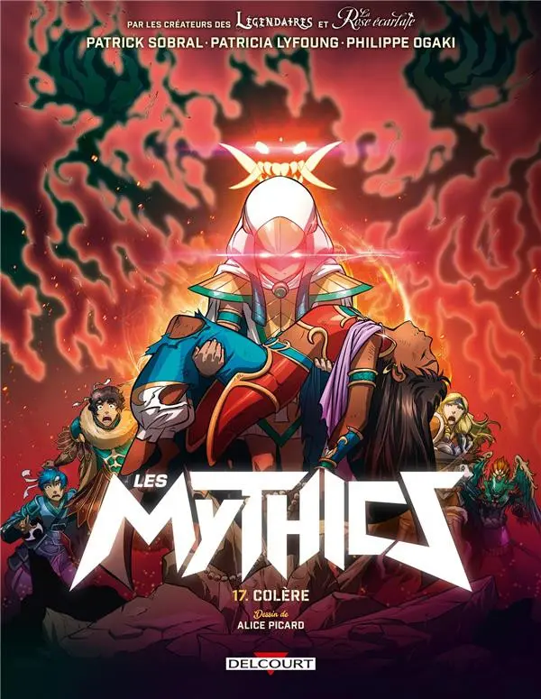 Couverture de l'album Les Mythics Tome 17 Colère