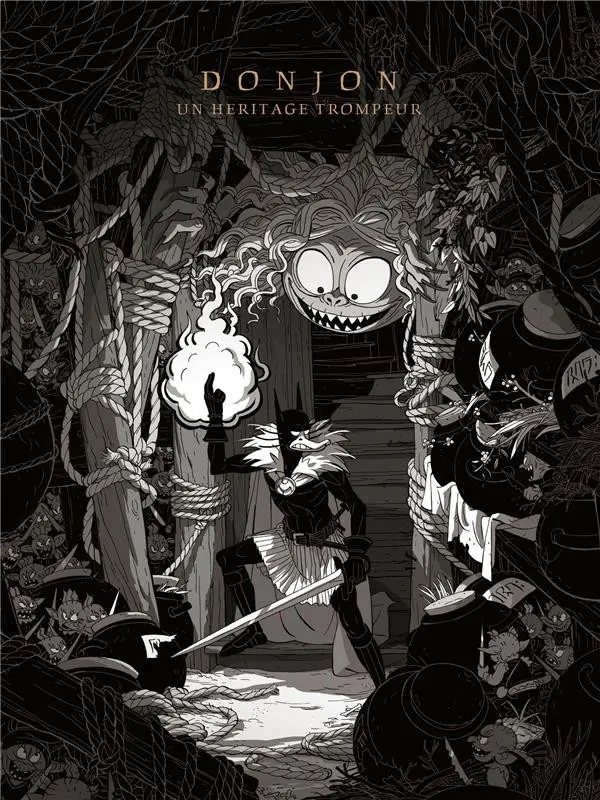 Couverture de l'album Donjon Monsters Tome 17 Un héritage trompeur