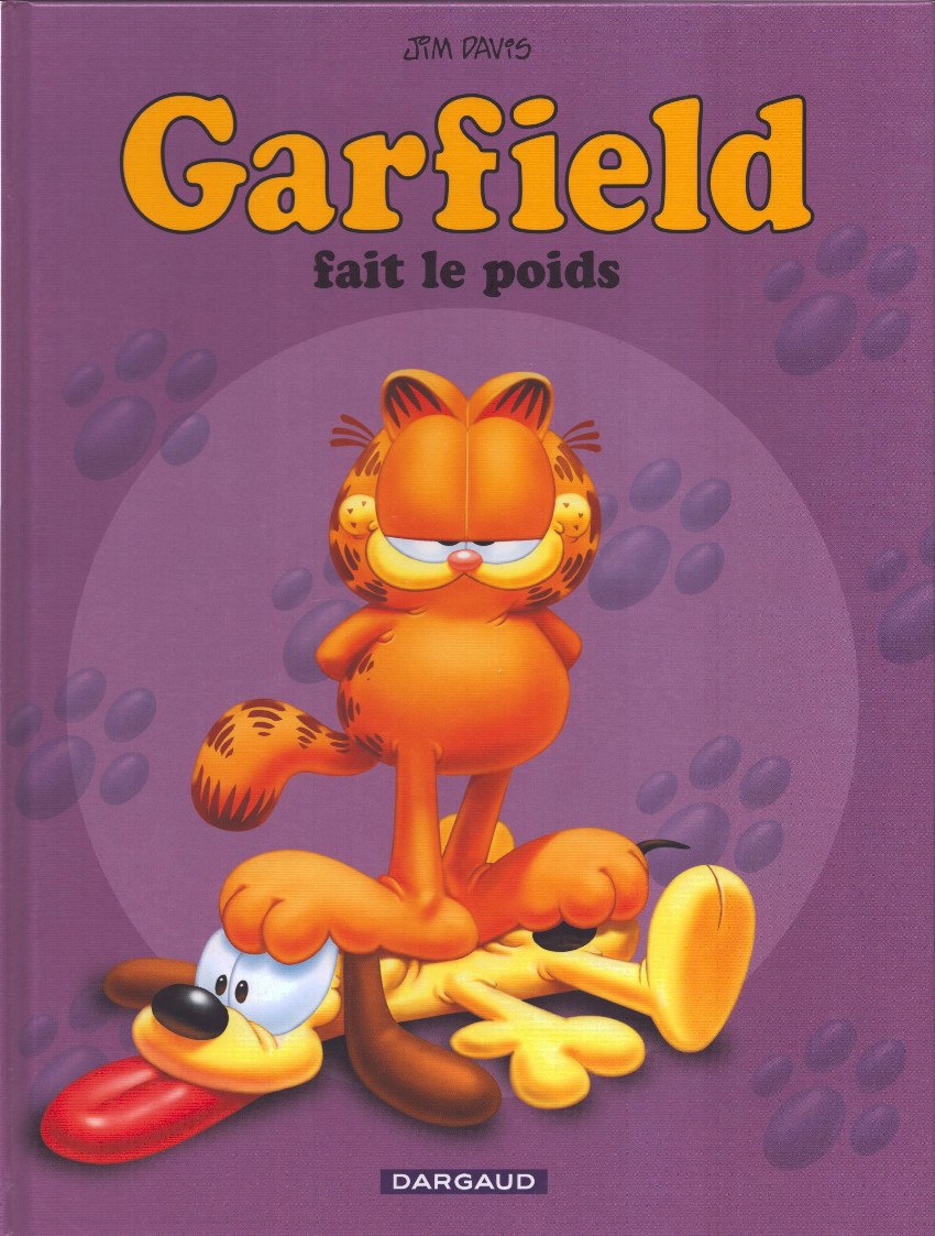 Couverture de l'album Garfield Tome 40 Garfield fait le poids