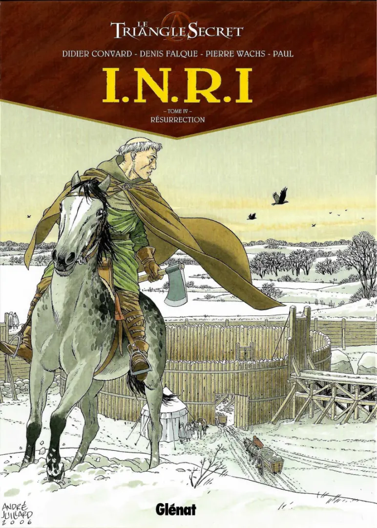 Couverture de l'album Le Triangle Secret - I.N.R.I Tome 4 Résurrection