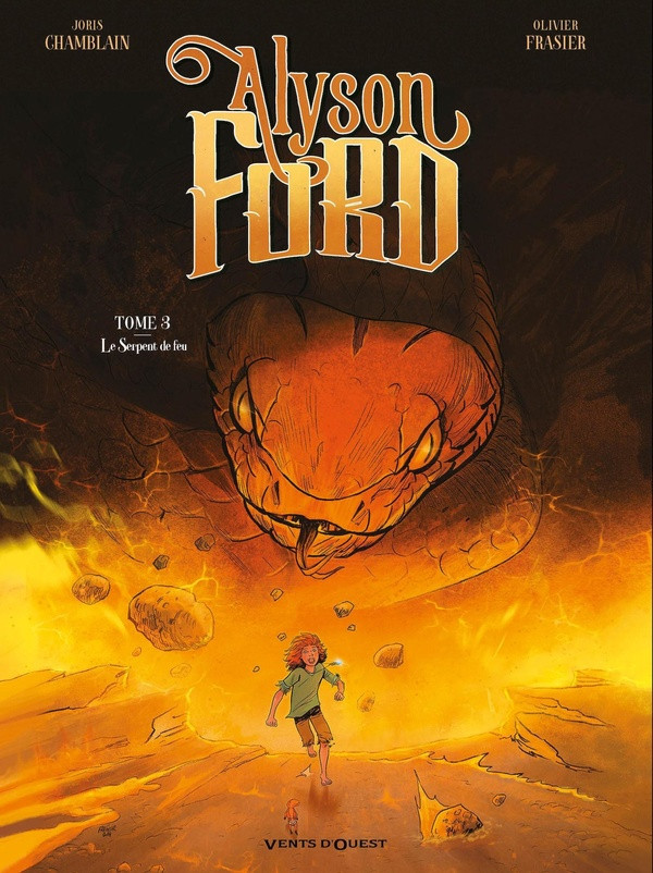 Couverture de l'album Alyson Ford Tome 3 Le Serpent de feu