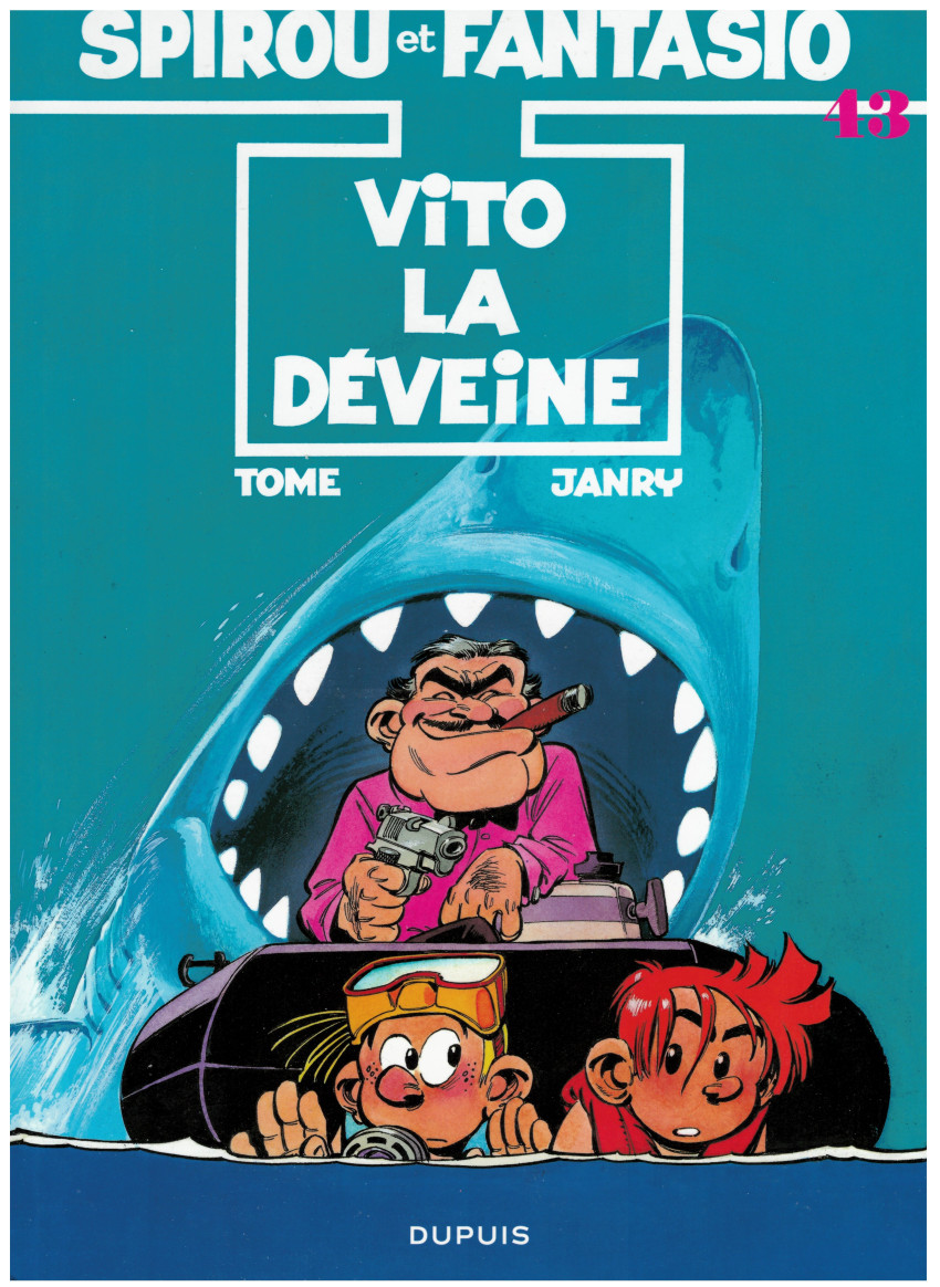 Couverture de l'album Spirou et Fantasio Tome 43 Vito la déveine