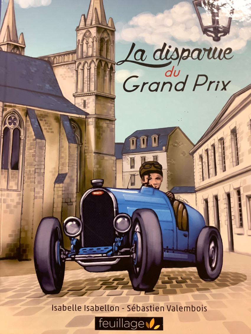 Couverture de l'album La disparue du Grand Prix