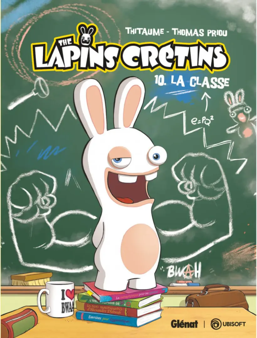 Couverture de l'album The Lapins crétins Tome 10 La classe