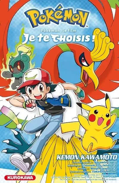 Couverture de l'album Pokémon, le film Tome 8 Je te choisis !