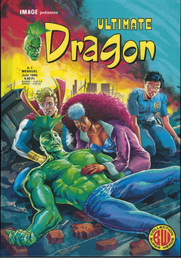 Couverture de l'album Savage Dragon Tome 1 Ultimate Dragon