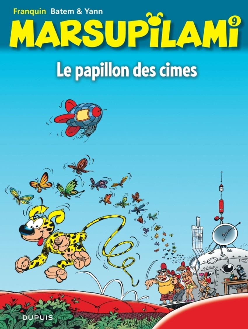 Couverture de l'album Marsupilami Tome 9 Le papillon des cimes