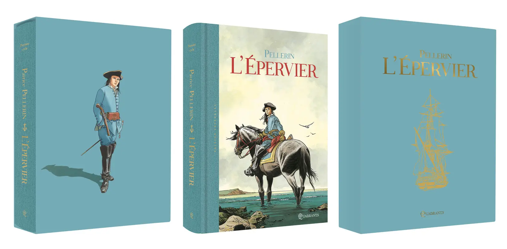 Couverture de l'album L'Épervier Intégrale 1 - Coffret Codex