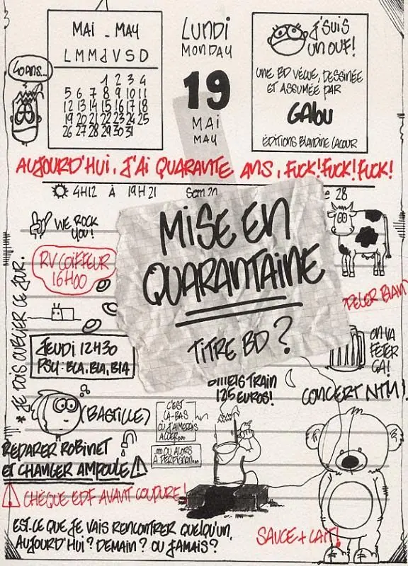 Couverture de l'album Mise en quarantaine