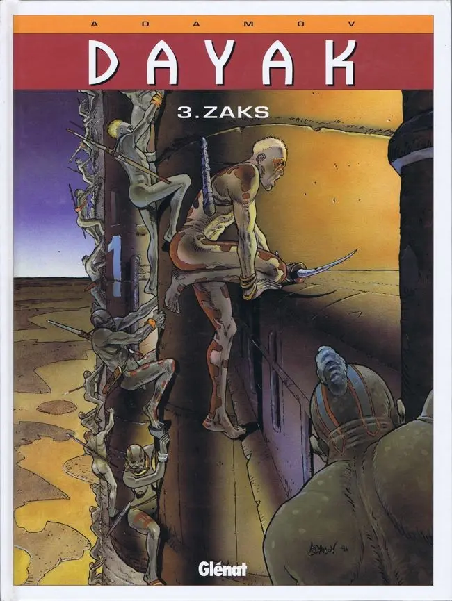 Couverture de l'album Dayak Tome 3 Zaks
