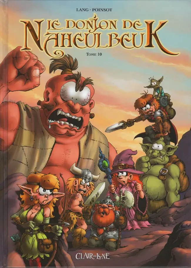 Couverture de l'album Le Donjon de Naheulbeuk Tome 10 Quatrième saison, partie 1