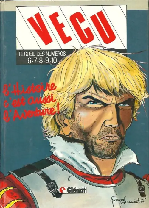 Couverture de l'album Vécu Album N° 2 Recueil des numéros 6-7-8-9-10