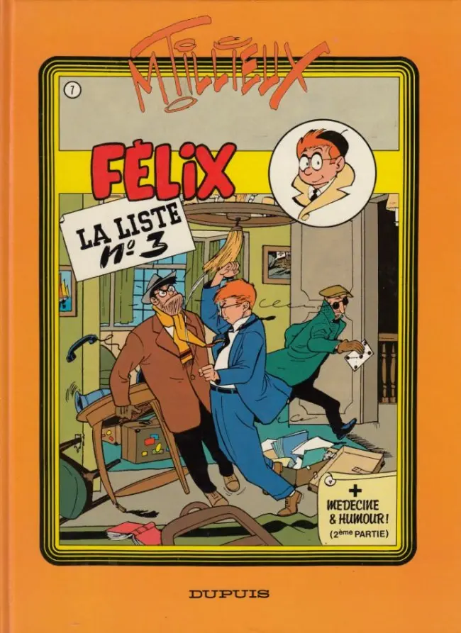 Couverture de l'album Félix Couleurs Tome 7 La liste n°3