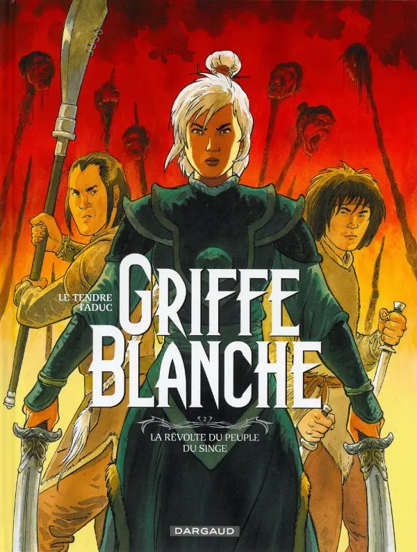 Couverture de l'album Griffe Blanche Tome 2 La révolte du peuple du singe