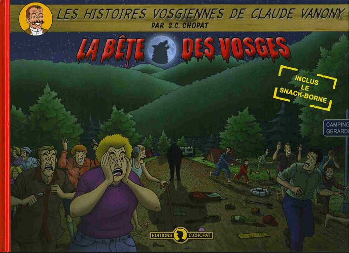 Couverture de l'album Les Histoires Vosgiennes de Claude Vanony Tome 2 La bête des Vosges