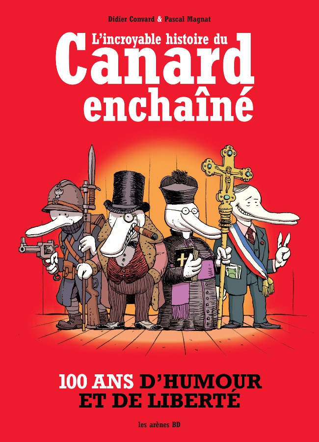 Couverture de l'album L'Incroyable Histoire du Canard enchaîné