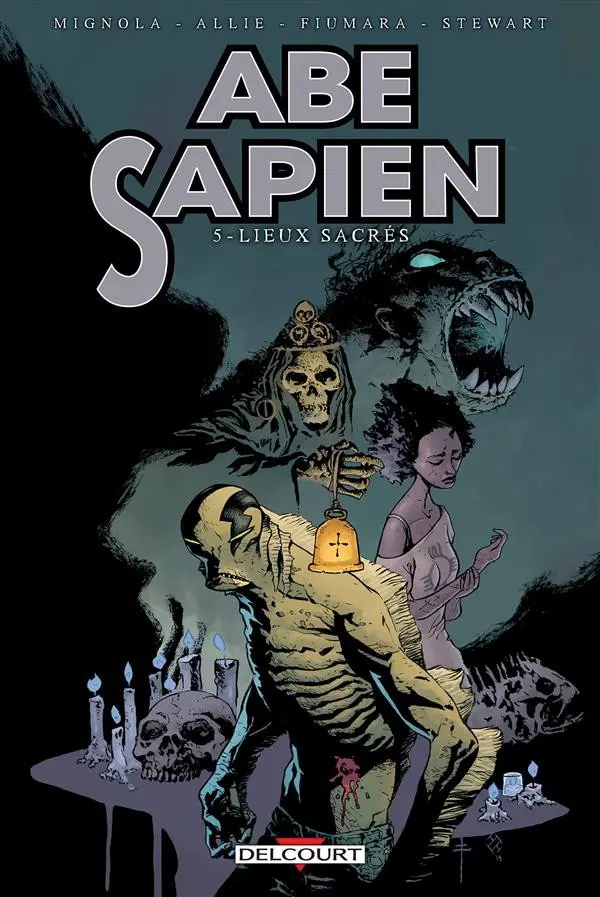 Couverture de l'album Abe Sapien Tome 5 Lieux sacrés