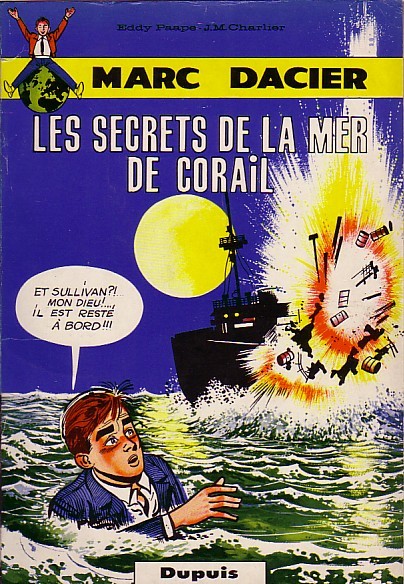 Couverture de l'album Marc Dacier Tome 4 Les Secrets de la Mer de Corail