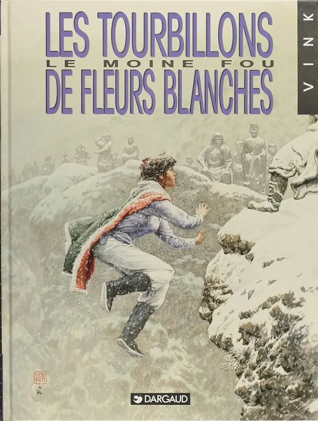 Couverture de l'album Le Moine fou Tome 7 Les tourbillons de fleurs blanches