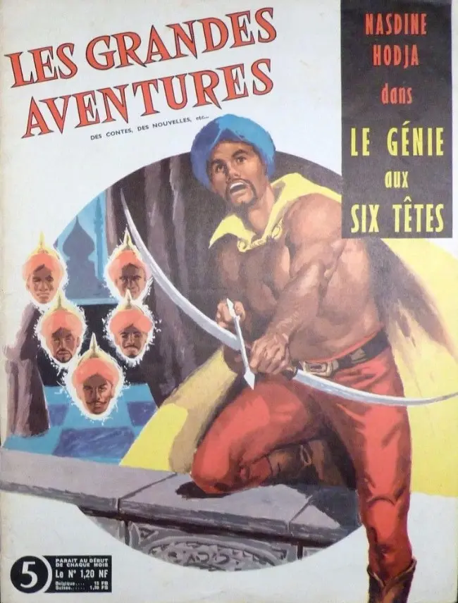 Couverture de l'album Les Grandes Aventures Tome 5 Le Génie aux six têtes