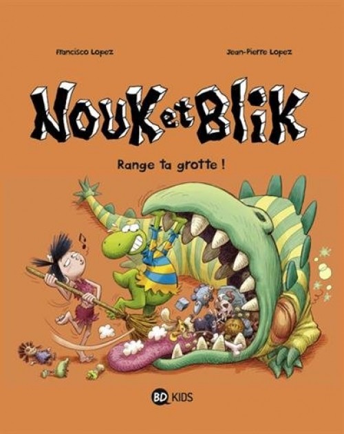 Couverture de l'album Nouk et Blik Tome 2 Range ta grotte!