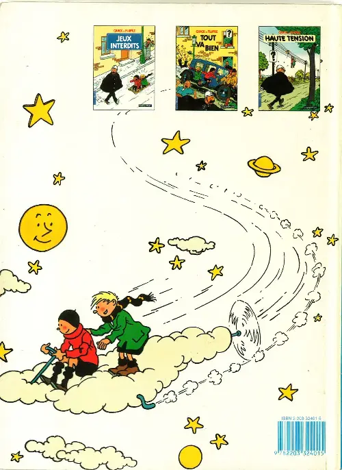 Verso de l'album Quick et Flupke - Gamins de Bruxelles Tome 2 Jeux interdits