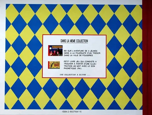Verso de l'album Rennes le temps d'une histoire
