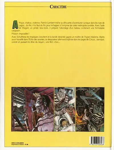 Verso de l'album Le Rêve du requin Tome 1 La fourmilière du Lagos