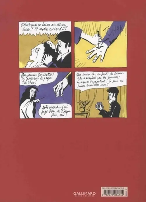 Verso de l'album Swan 1 Le Buveur d'absinthe