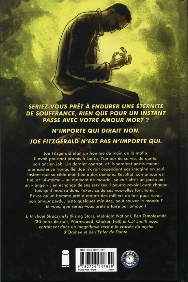 Verso de l'album Ten grand Tome 1 D'amour et de mort