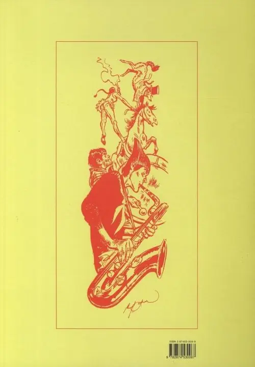 Verso de l'album Les Zingari Tome 2