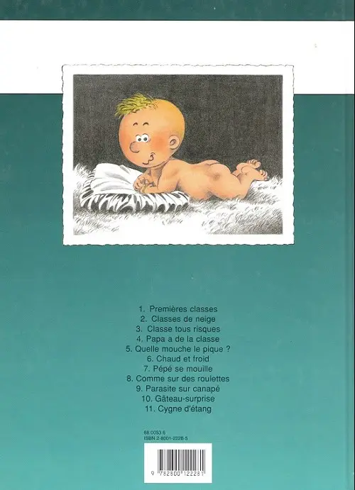 Verso de l'album Cédric Tome 9 Parasite sur canapé