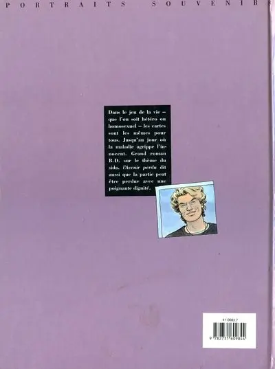 Verso de l'album L'Avenir perdu