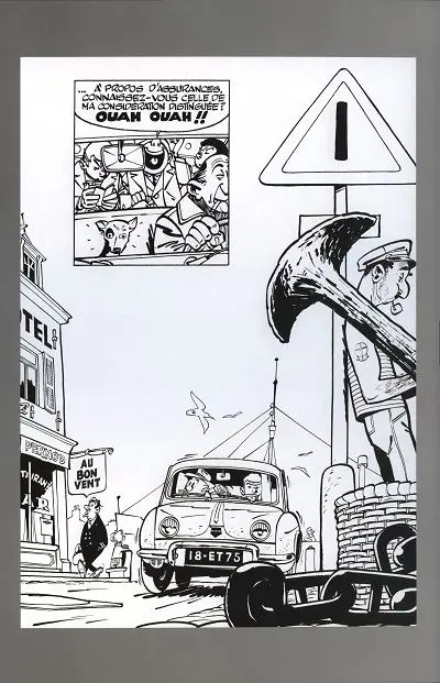 Verso de l'album Gil Jourdan Tome 4 Les cargos du crépuscule