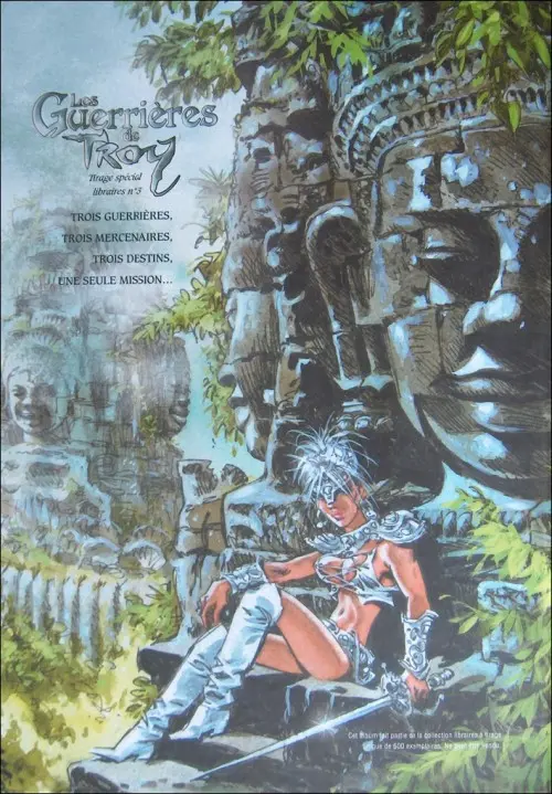 Verso de l'album Les Guerrières de Troy Tome 1 Yquem le généreux