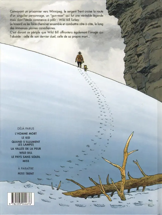 Verso de l'album Trent Tome 5 Wild Bill