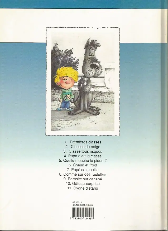 Verso de l'album Cédric Tome 11 Cygne d'étang