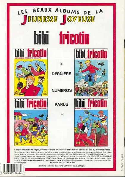 Verso de l'album Les Pieds Nickelés Tome 125 Les Pieds Nickelés et la Dame de fer