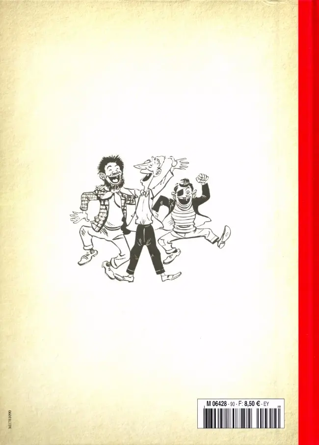 Verso de l'album Les Pieds Nickelés - La collection Tome 91 Les Pieds Nickelés sont honnêtes