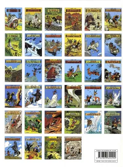 Verso de l'album Yakari Tome 34 Le retour du lapin magicien