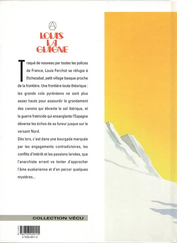 Verso de l'album Louis la Guigne Tome 10 Etchezabal