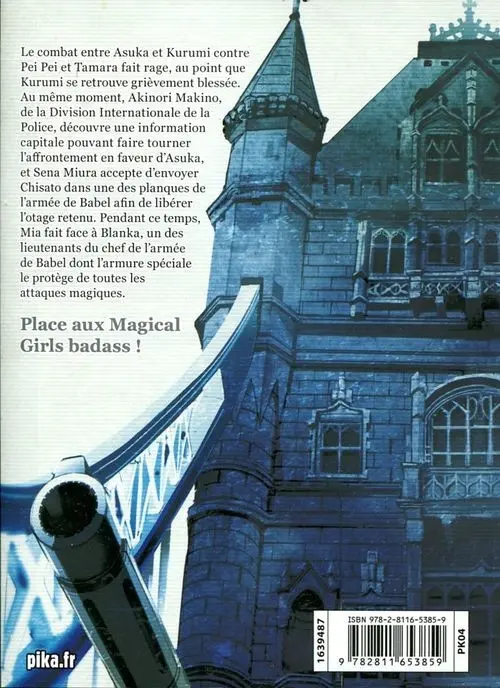 Verso de l'album Magical Task Force Asuka 08
