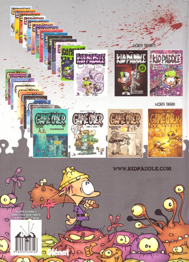 Verso de l'album Game over Tome 11 Yes, I can !