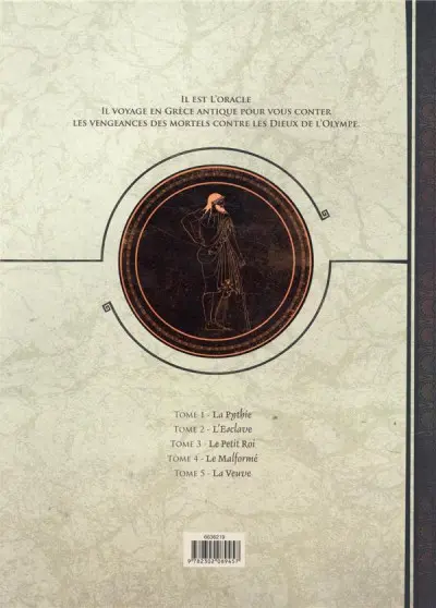 Verso de l'album Oracle Intégrale - Tomes 1 à 5