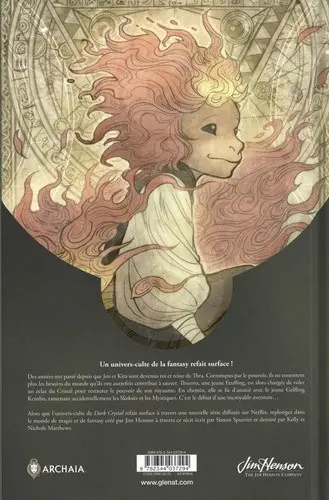 Verso de l'album The Power of the Dark Crystal Tome 1