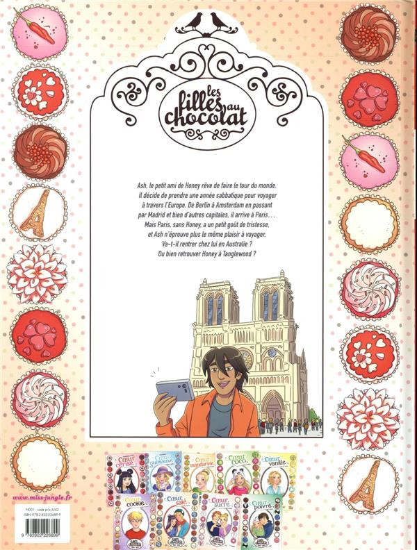 Verso de l'album Les Filles au chocolat Tome 10 Cœur piment