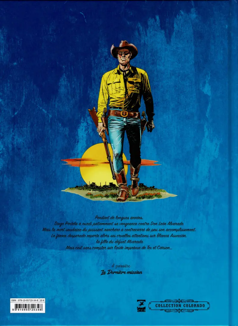 Verso de l'album Les aventures de Tex Tome 2 Coup de fouet en retour