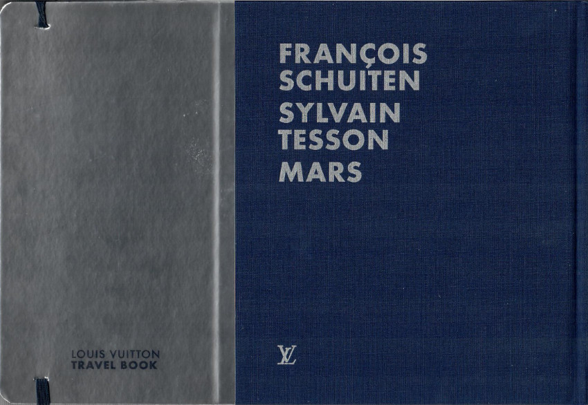 Verso de l'album Louis Vuitton Travel Book Mars