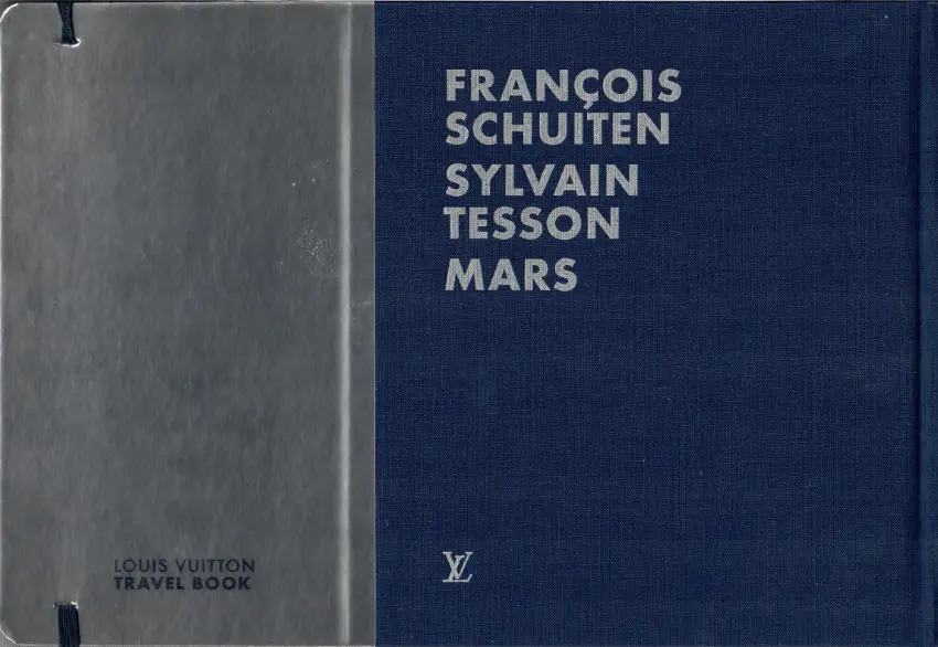 Verso de l'album Louis Vuitton Travel Book Mars